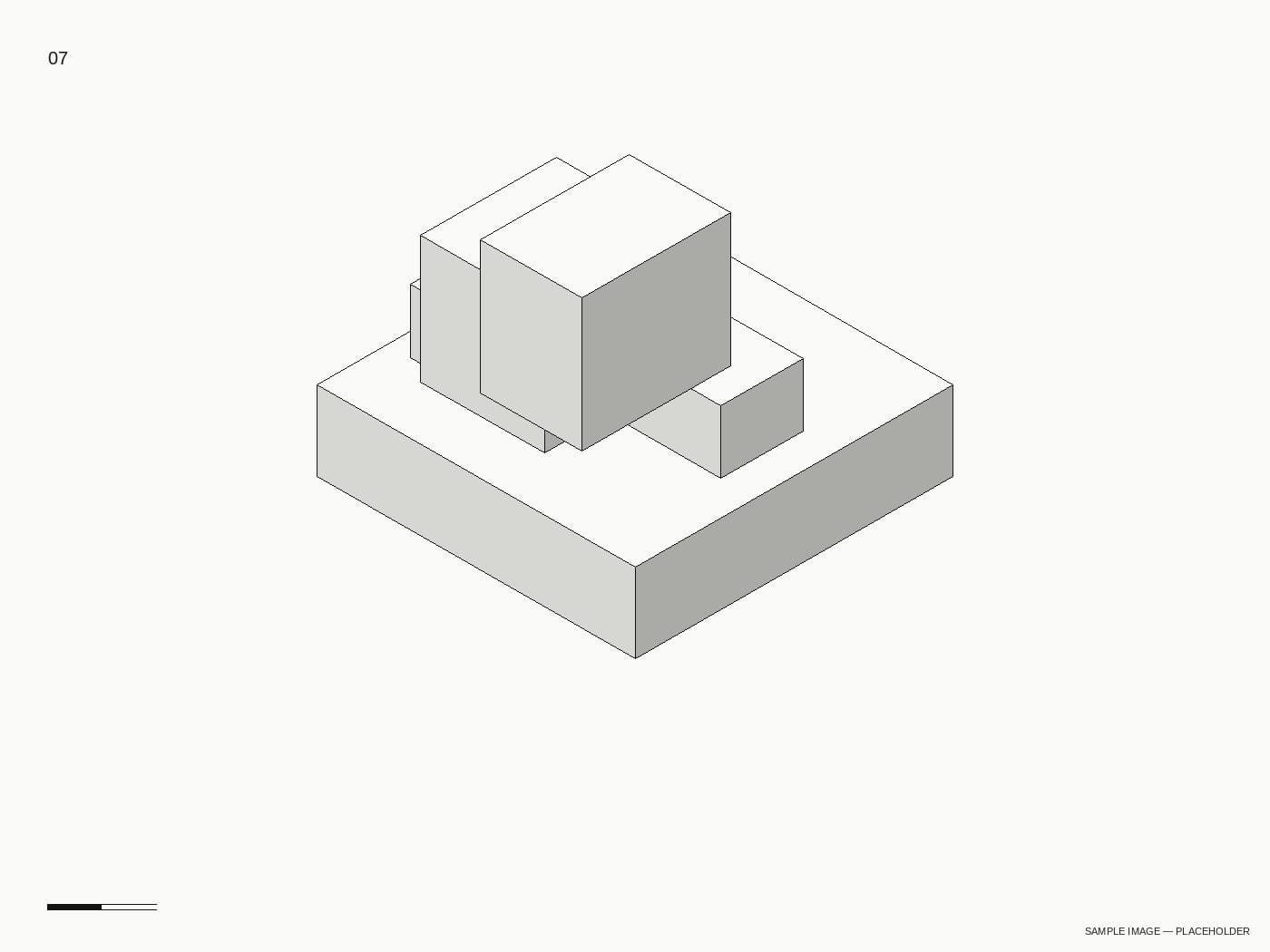 Sample diagram — axonometric one