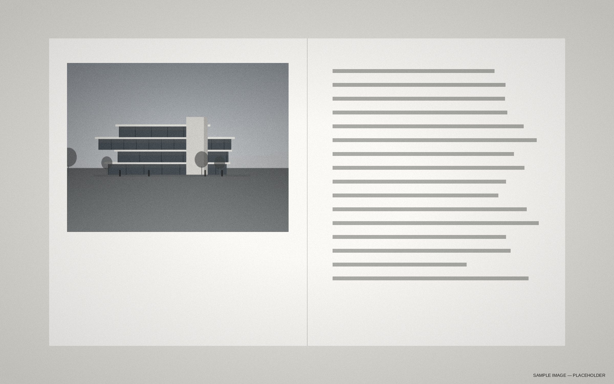 Sample spread — interior pages