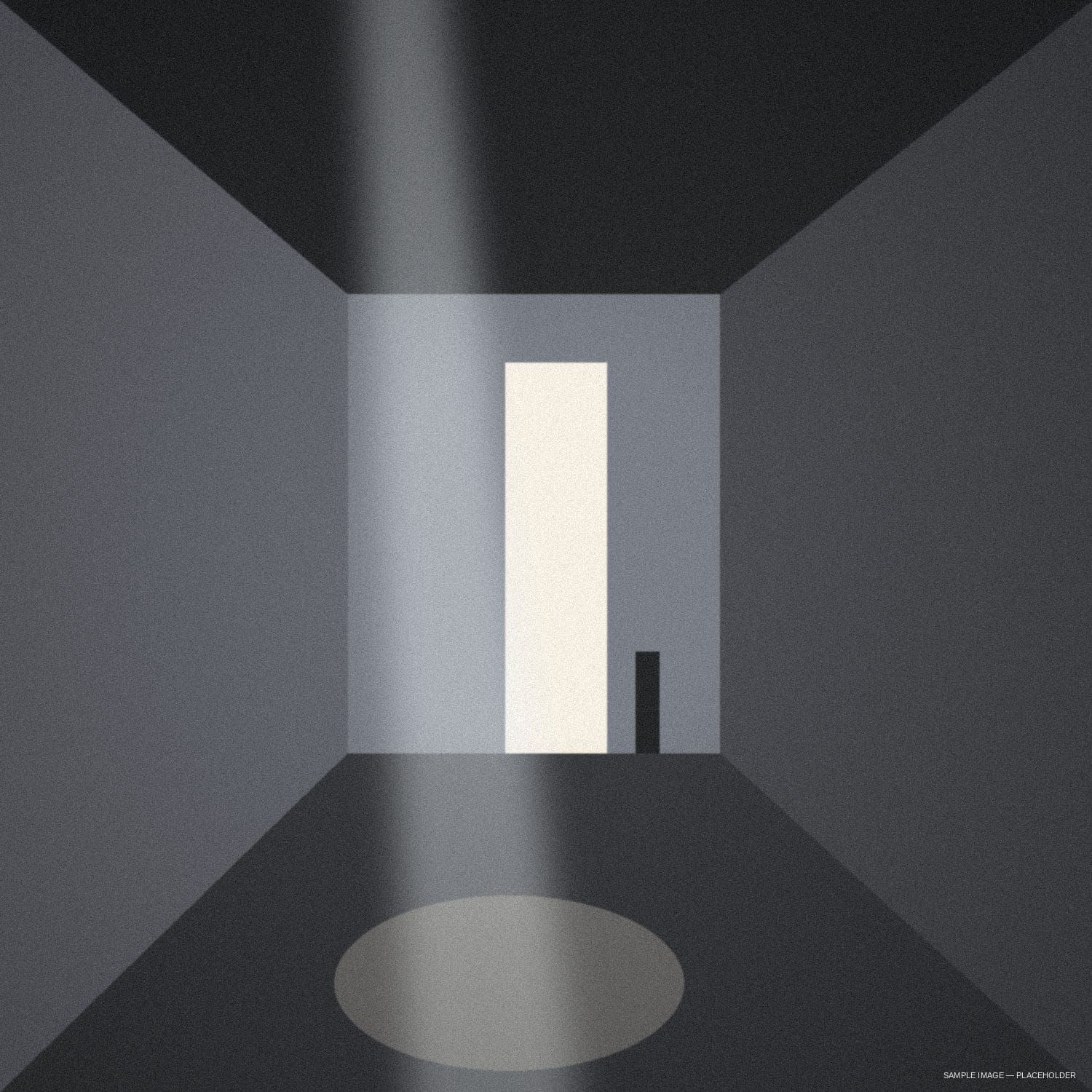 Sample render — cool room study